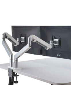 Dual Arm Monitor Mount Desk